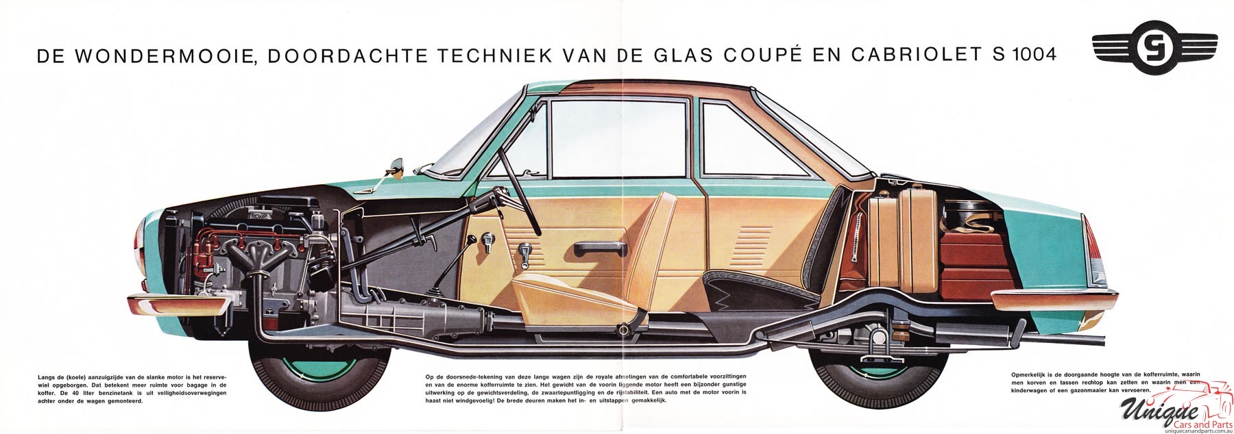 1963 Glas S1004 Sports Brochure Page 8
